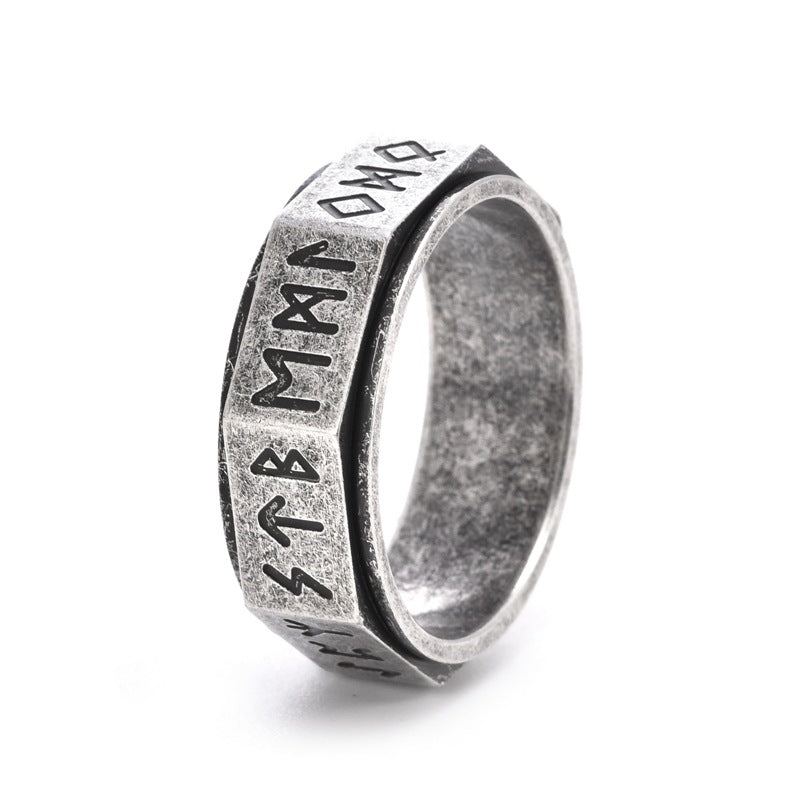 Viking Stainless Steel Can Be Rotatable Ring