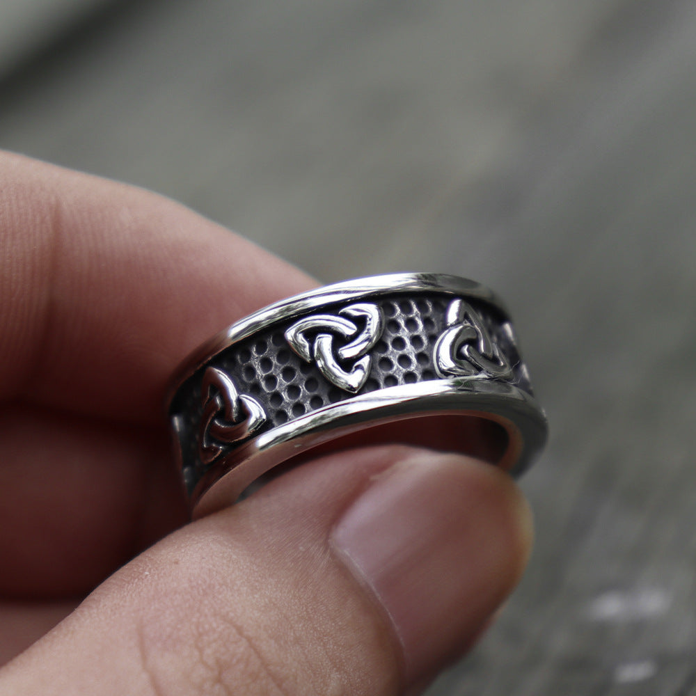 Vintage Celtic Viking Men's Fashion Ring