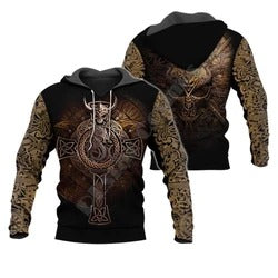 VIKING - Comfortabele capuchon met stijlvol patroon