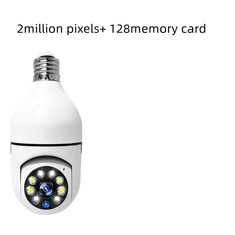 Cámara de seguridad tipo bombilla 1080P 4X Zoom 2.4Ghz WiFi