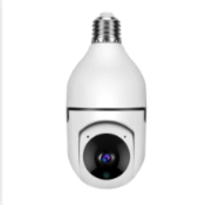 Cámara de seguridad tipo bombilla 1080P 4X Zoom 2.4Ghz WiFi