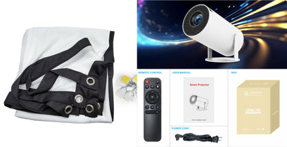 HY300 Pro Projector Portable