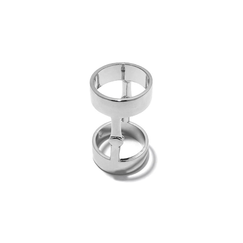 Gothic Knuckle Metal Flex Ring