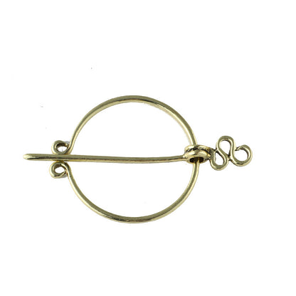 Viking Pirate Belt Buckle Collar Pin