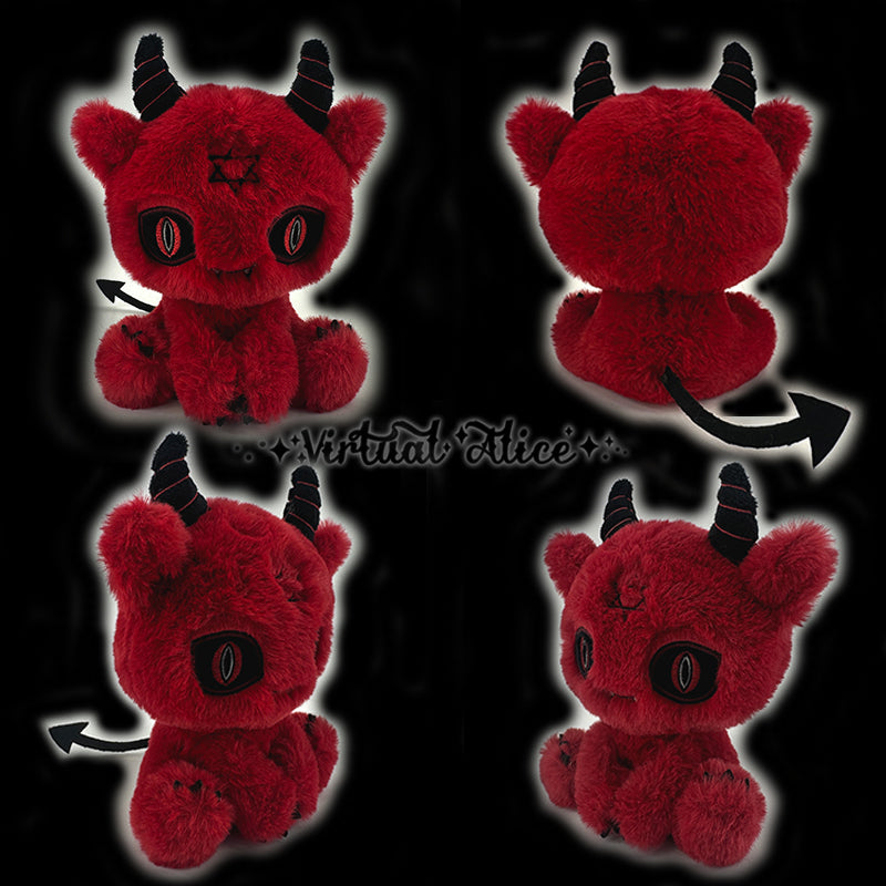 Dark Gothic Subculture Plush Toy