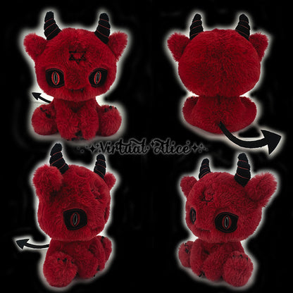 Dark Gothic Subculture Plush Toy