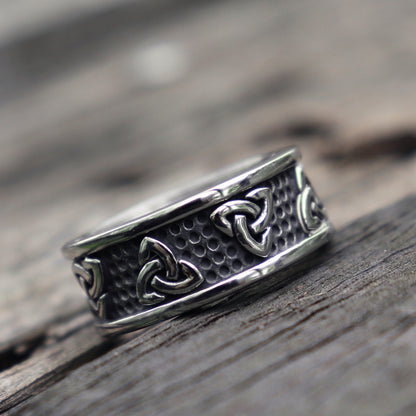 Vintage Celtic Viking Men's Fashion Ring