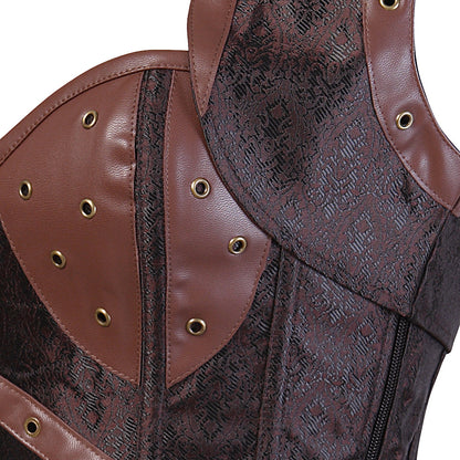 Retro Gothic Punk Corset