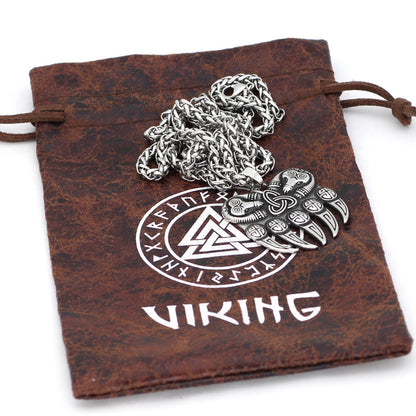 Myth Viking Odin Bear Claw Pendant