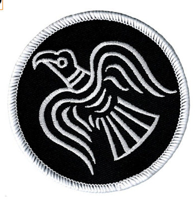 Viking Flag Epaulet Embroidery Velcro Label