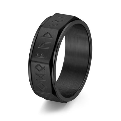 Viking Stainless Steel Can Be Rotatable Ring