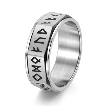 Viking Stainless Steel Can Be Rotatable Ring