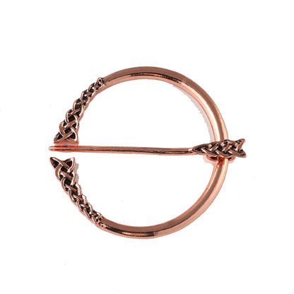Viking Pirate Belt Buckle Collar Pin