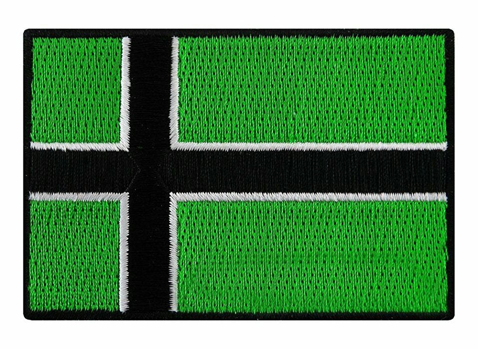 Viking Flag Epaulet Embroidery Velcro Label