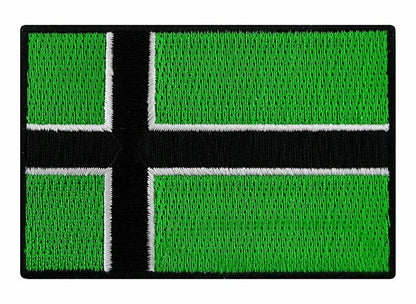 Viking Flag Epaulet Embroidery Velcro Label