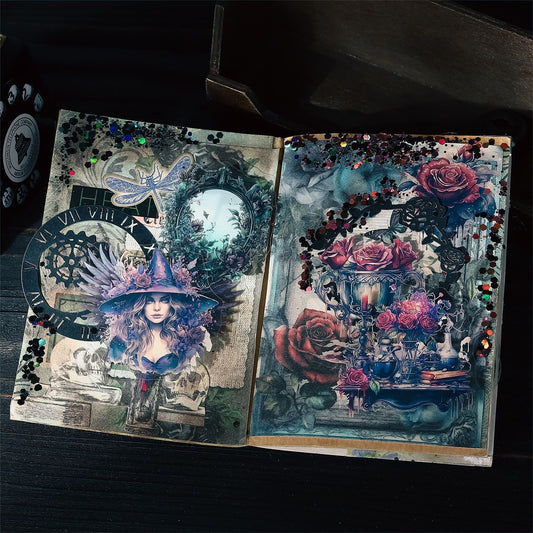 Mojing Gothic PET Sticker Bag
