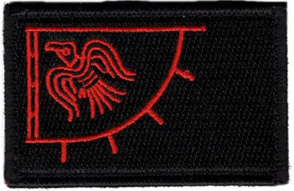 Viking Flag Epaulet Embroidery Velcro Label