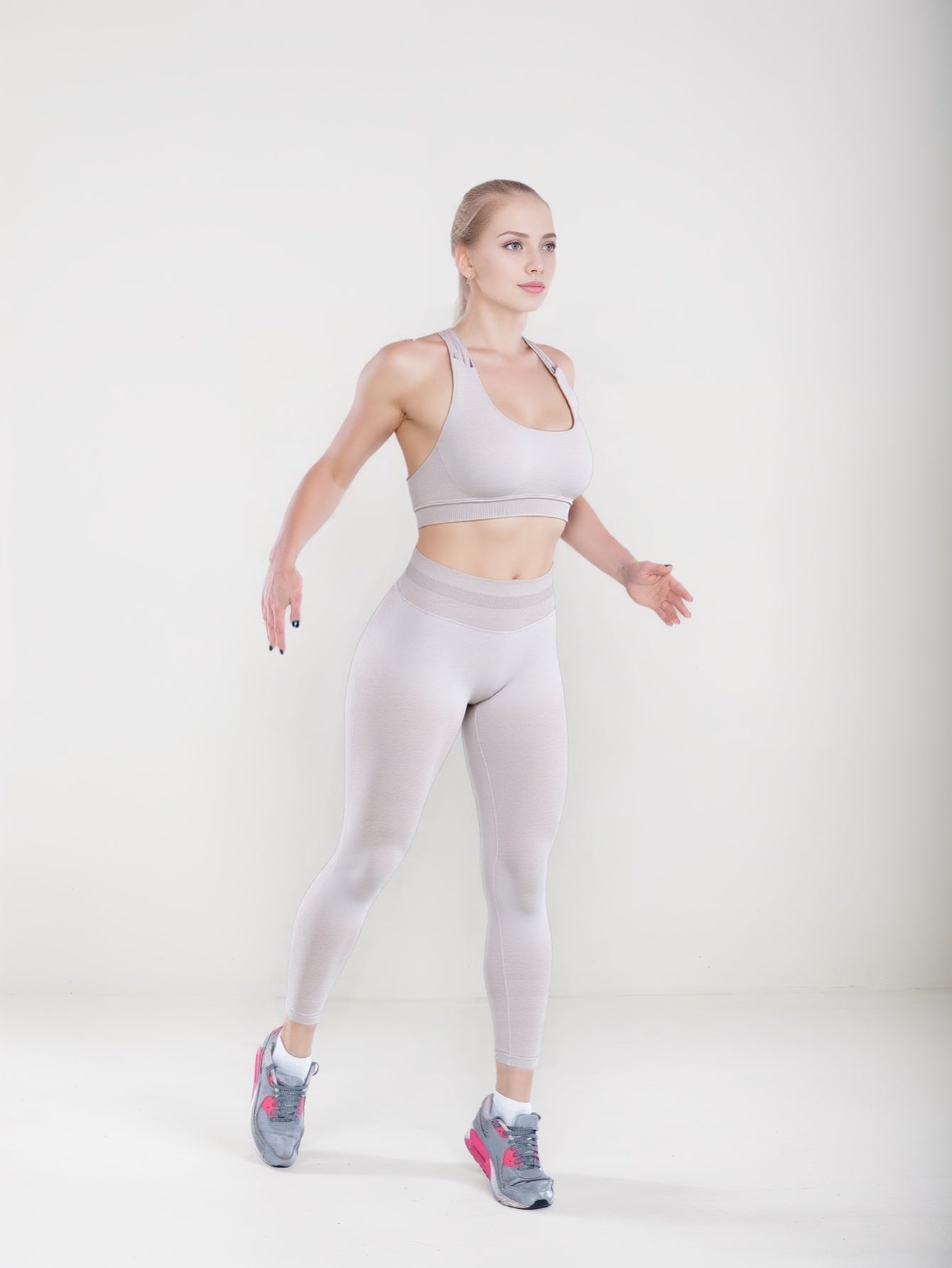 Solid-color Yoga Pants Sport Yoga Pants.